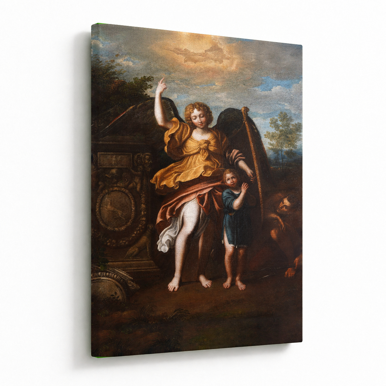 El ángel de la guarda, Domenichino