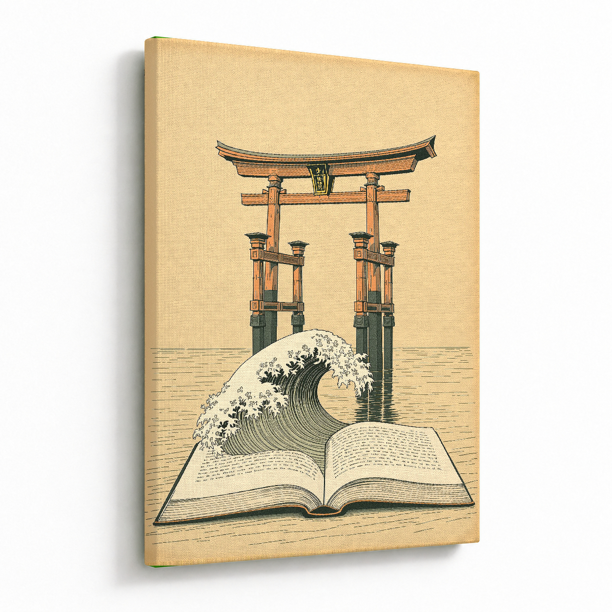 Marea de Itsukushima Botánica